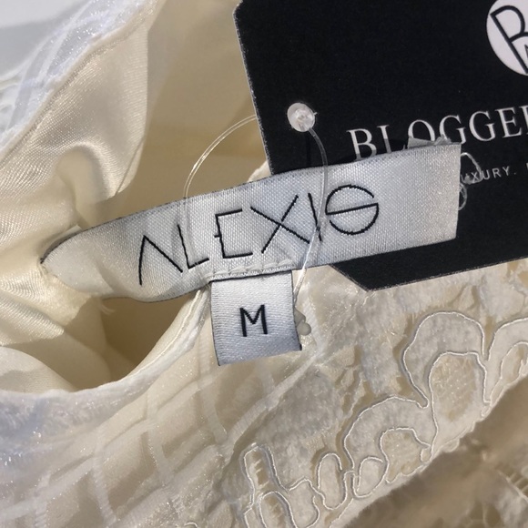 Alexis Robin White Lace Halter Dress - Picture 9 of 10